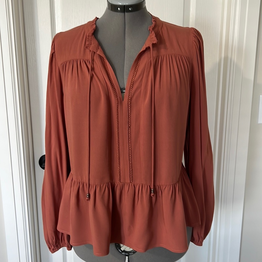 Beautiful Fall Popover Top